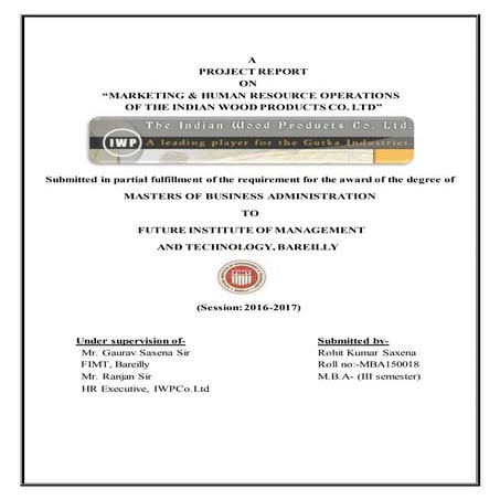Project report | DOCX