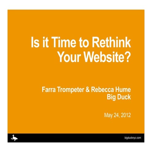 Is It Time to Rethink Your Website?