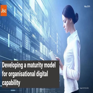 Developing a maturity model for organisational digital capability