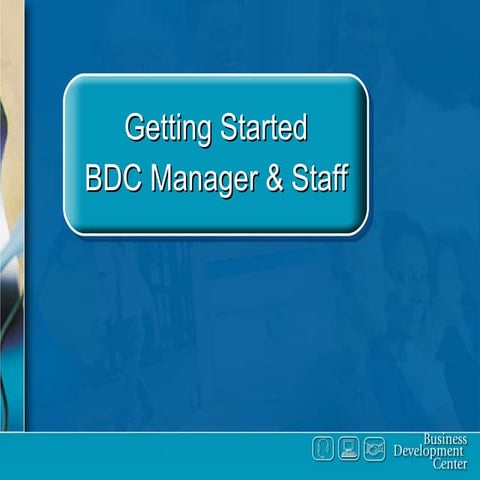 Automotive BDC Workshop; Staffing Requirements | PDF