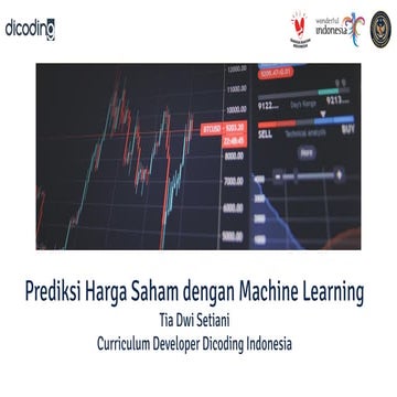 Prediksi Harga Saham dengan Machine Learning - Tia Dwi Setiani