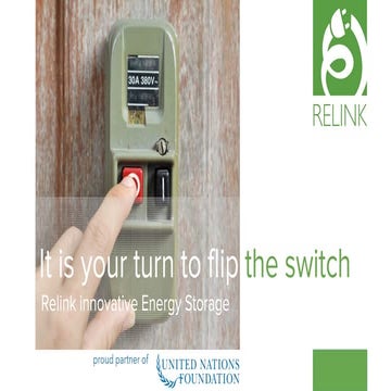RELINK - It is time to flip the switch