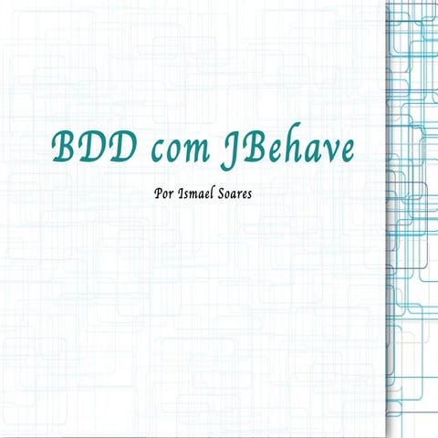 BDD JBehave