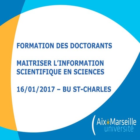 Ressources électroniques en sciences - 2017