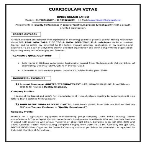 David Boddy CV (2) | DOC