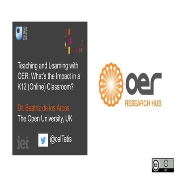 Teaching and Learning with OER: What's the Impact in a K12 (Online) Classroom?