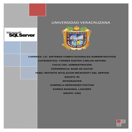 Bd eq.#3 actividad 2 reporte instalacion microsoft sql server 