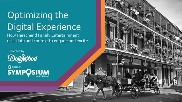 Destination Dollywood! Optimizing the Digital Experience
