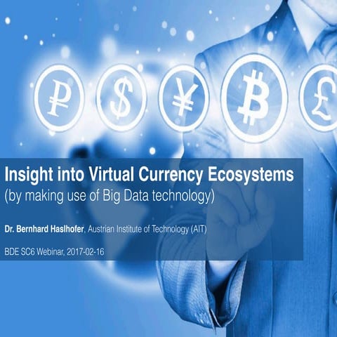 BDE-SC6 Hangout - “Insight into Virtual Currency Ecosystems”