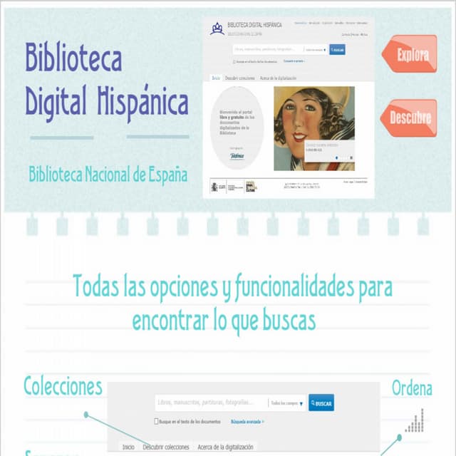 Biblioteca Digital Hispánica: todas las opciones y funcionalidades para encon...