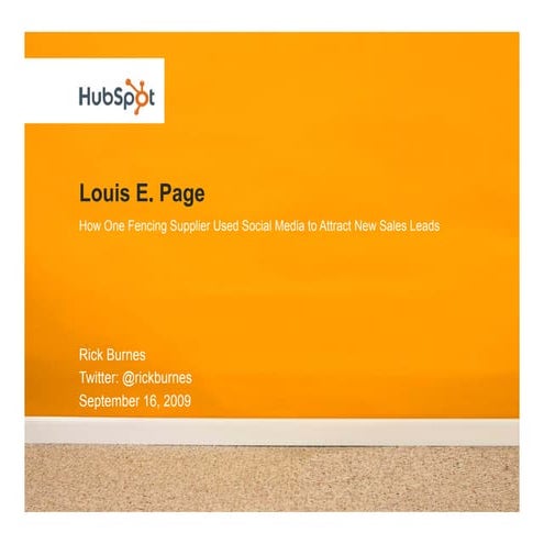 Social Media Marketing Case Study