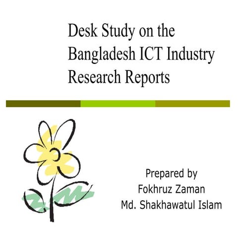 Bd ict research_desk_study_report_presentation_7