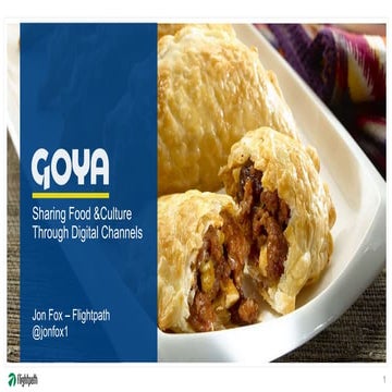 Working With Goya Foods To Rock Digital Marketing