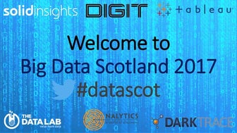Big Data Scotland 2017