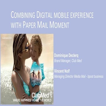 Bdma congres club med