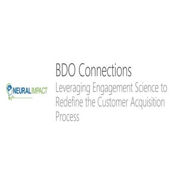 Leveraging Engagement Science to Redefine the Customer Aquisition Process | M...