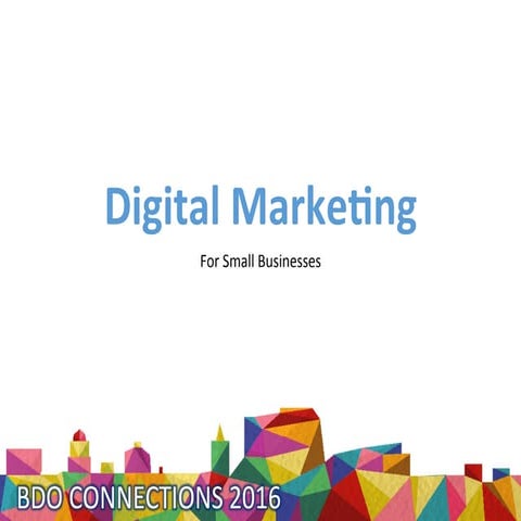 Digital Marketing for Small Businesses | Jeff Howard