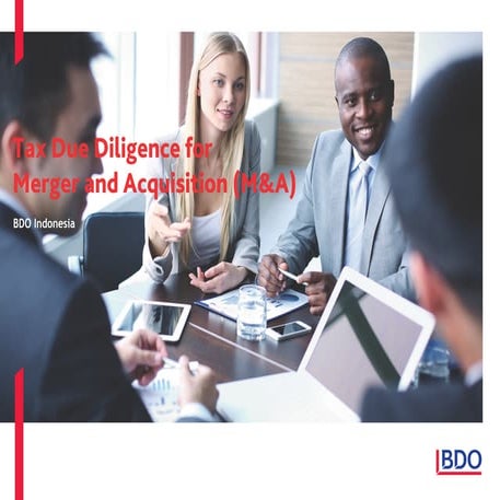 BDO Tax Due Diligence