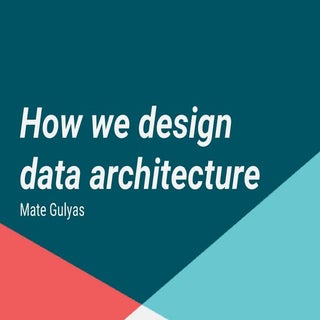 Big Data Universe - How we design a...