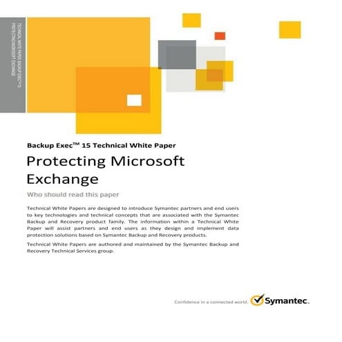 Protecting Microsoft Exchange with the NEW Backup Exec 15