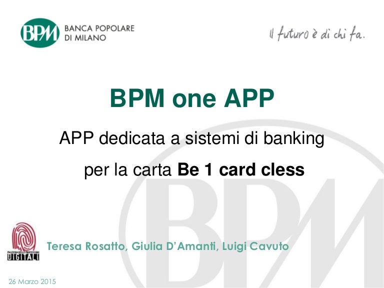 scarica bpm banking