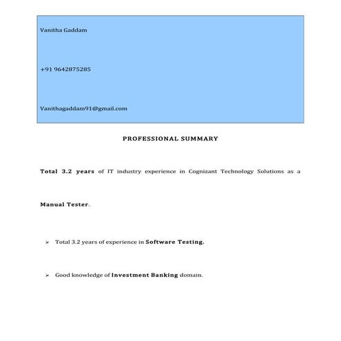 Resume_Vanitha Gaddam_QA_3.2 Years Exp