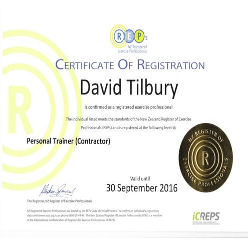 PT Level 4 Certificate copy | PDF