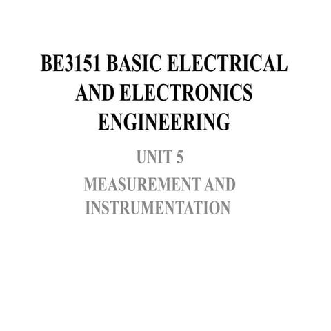BE3151 BASIC ELECTRICAL AND ELECTRONICS ENGINEERING.pptx