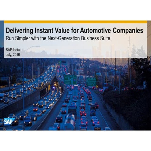 Driving digital transformation in Automotive industry