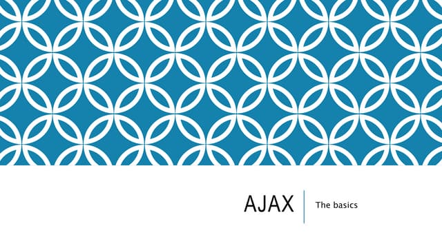 AJAX
