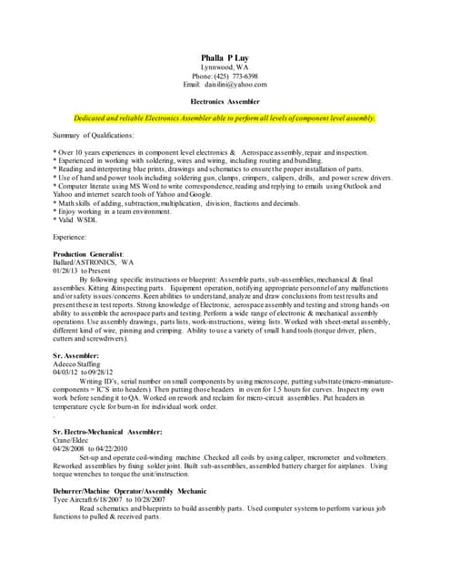 Production Certifications | DOCX