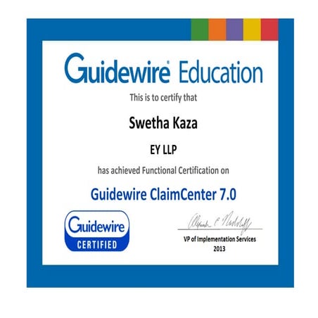 GW certificate