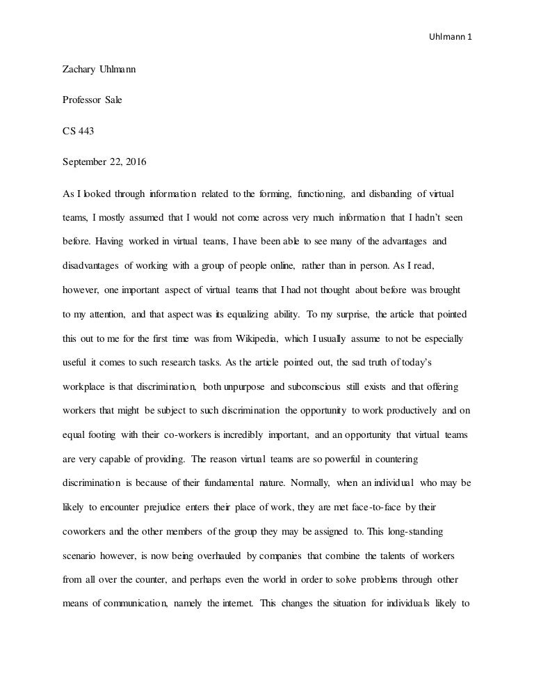 How to communicate ethically in virtual setting essay image