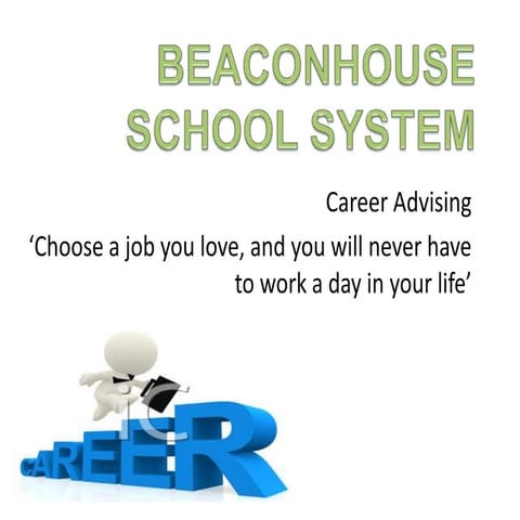 Beaconhouse school system career counselling