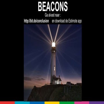introduction to Beacons --- Conclusion disruptive