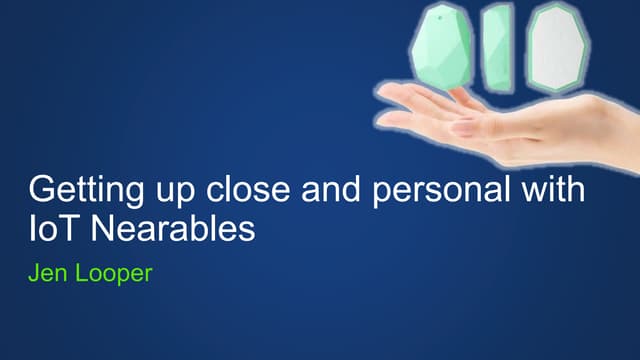 Using Beacons in a Mobile App - IoT Nearables