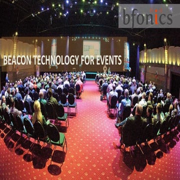 Beacons for events