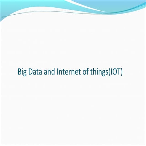 Internet of Things