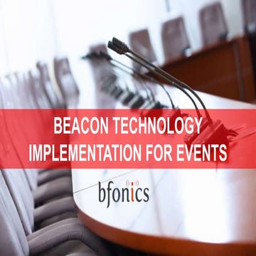 Beacon Technology for Events