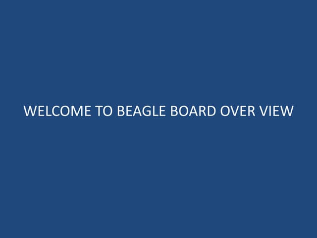 Beagle board