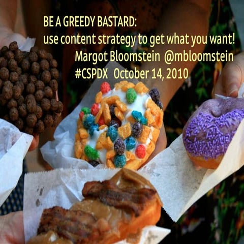 Be a greedy bastard content strategy PDX