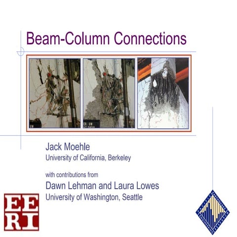 Beam column connections