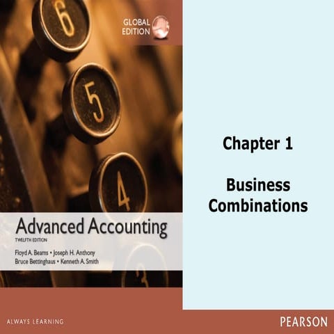 Advanced Accounting Beams, Ed 12 Chapter 1