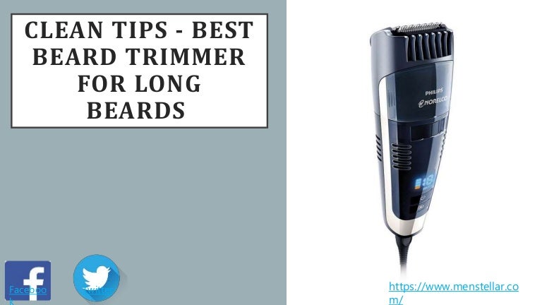 beard trimmer for longer beards