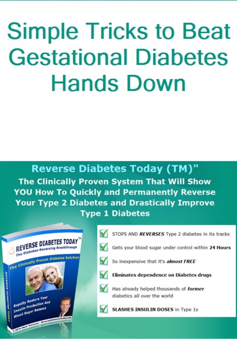 Beat gestational diabetes with these proven tricks