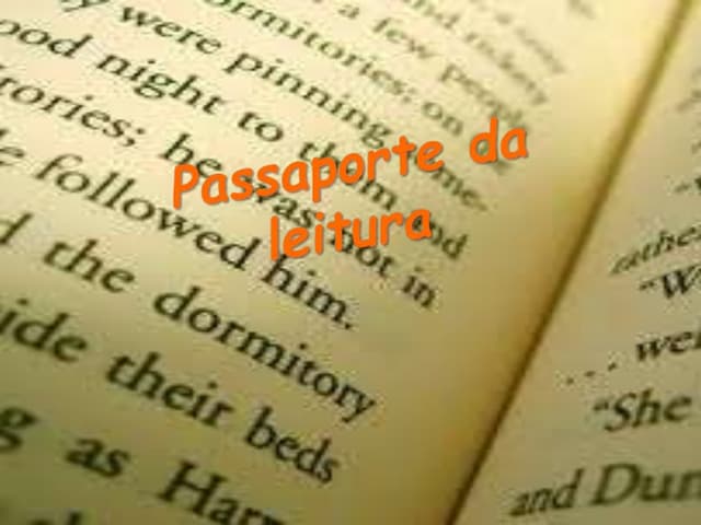 Passaporte da leitura (2º Período)