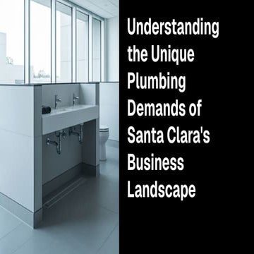 Understanding the Unique Plumbing Demands of Santa Clara's Business Landscape