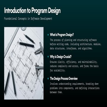 Comprehensive Guide to Program Design and Modern Programming Languages ...