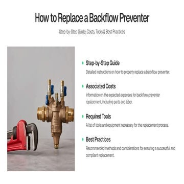 How to Replace a Backflow Preventer A Step-by-Step Guide | PDF