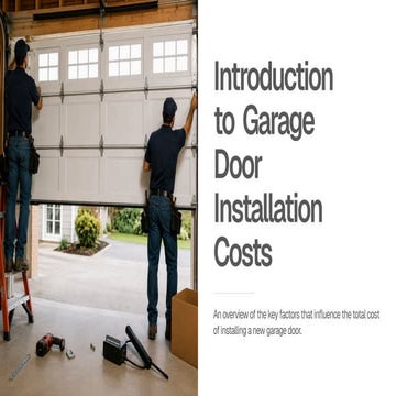 Understanding Garage Door Installation Costs and Key Factors | PDF